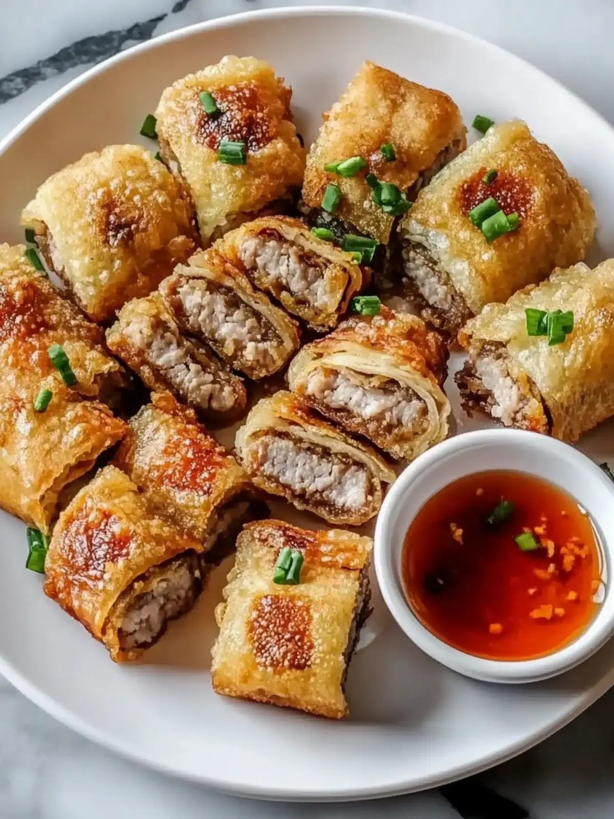Ultimate Crispy Fried Kikiam with Minced Pork: Irresistibly Delicious
