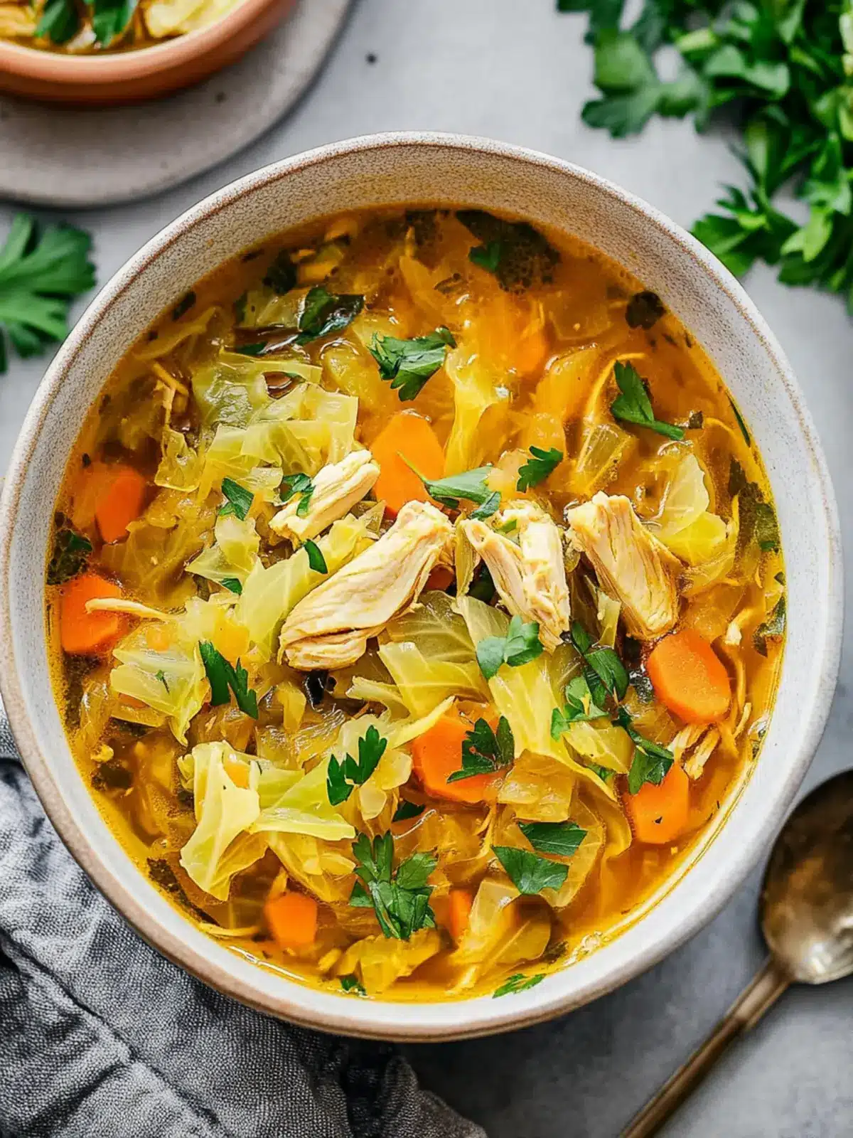 Ultimate Cabbage & Chicken Soup That's Deliciously Comforting