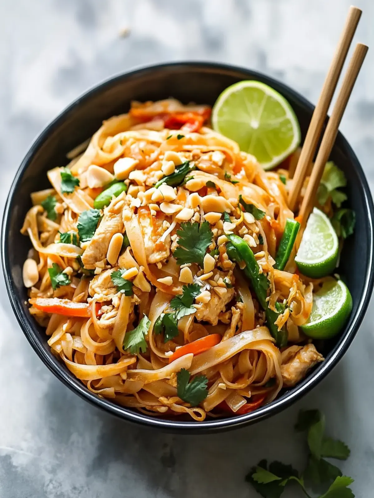 Easy Chicken Pad Thai: A Delicious Quick Dinner Recipe