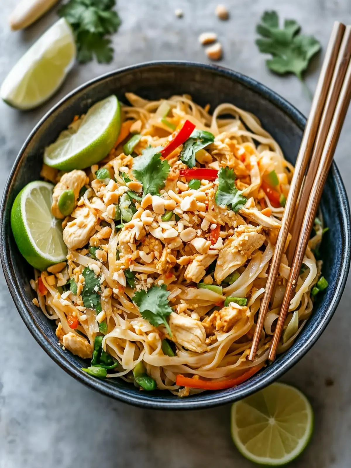 Easy Chicken Pad Thai: A Delicious Quick Dinner Recipe