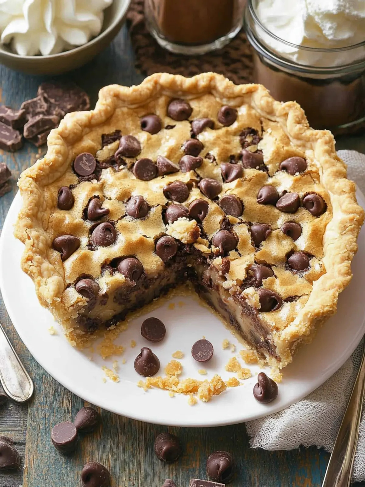 Toll House Chocolate Chip Pie: The Perfect Fudgy Delight