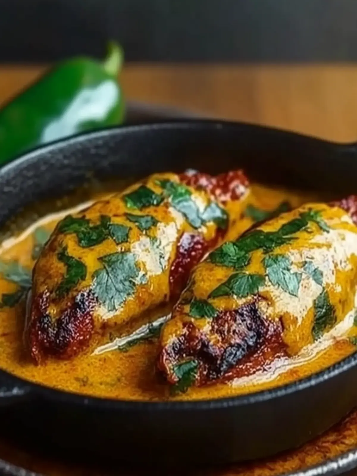 Chili Ranchero Irresistible Chile Rellenos with Roasted Tomato Ranchero Sauce