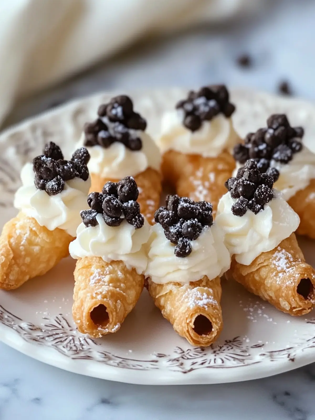 Irresistible Mini Cannoli Bites: Delicious Italian Dessert