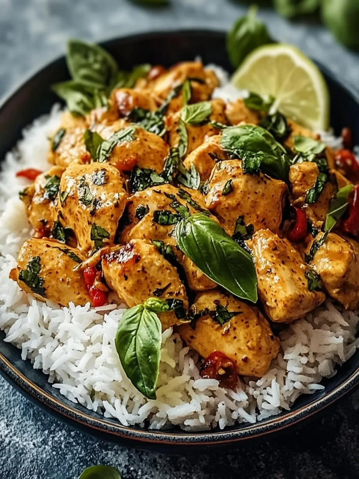 Ultimate Spiced Coconut Basil Chicken & Rice for Comforting Nights
