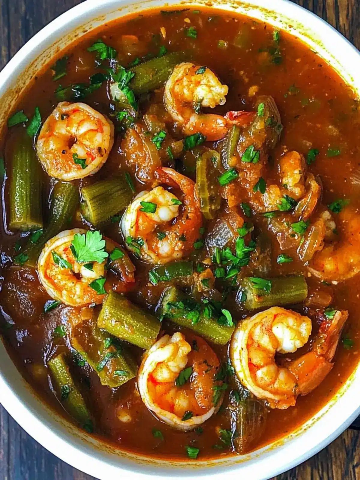 Stunning Okra And Shrimp Stew Photos