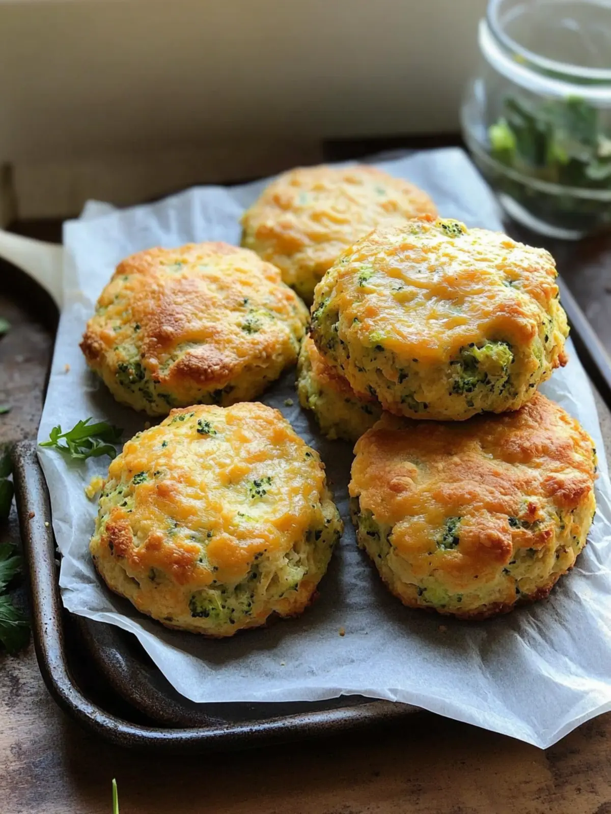 Fluffy Broccoli Fluffy Broccoli Cheddar High Protein Biscuits for Guilt-Free Snacking
