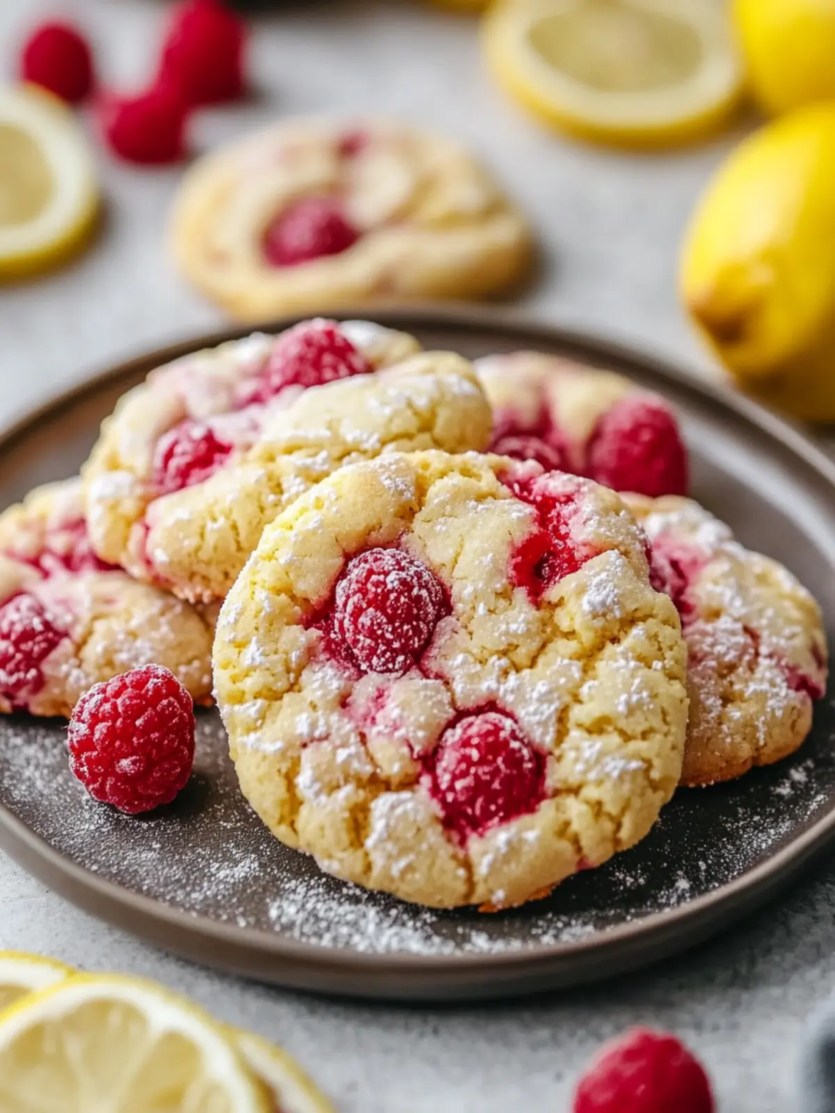 Irresistible Lemon Raspberry Cookies for a Delicious Treat