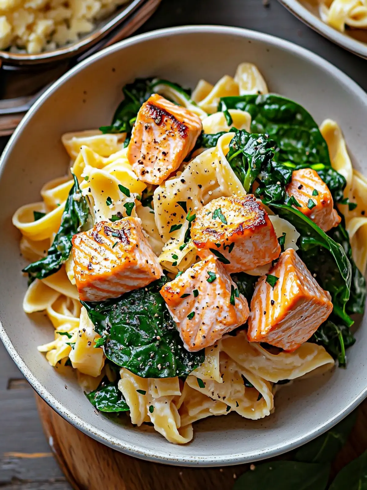 Delicious Salmon Spinach Pasta for Easy Weeknight Dinners