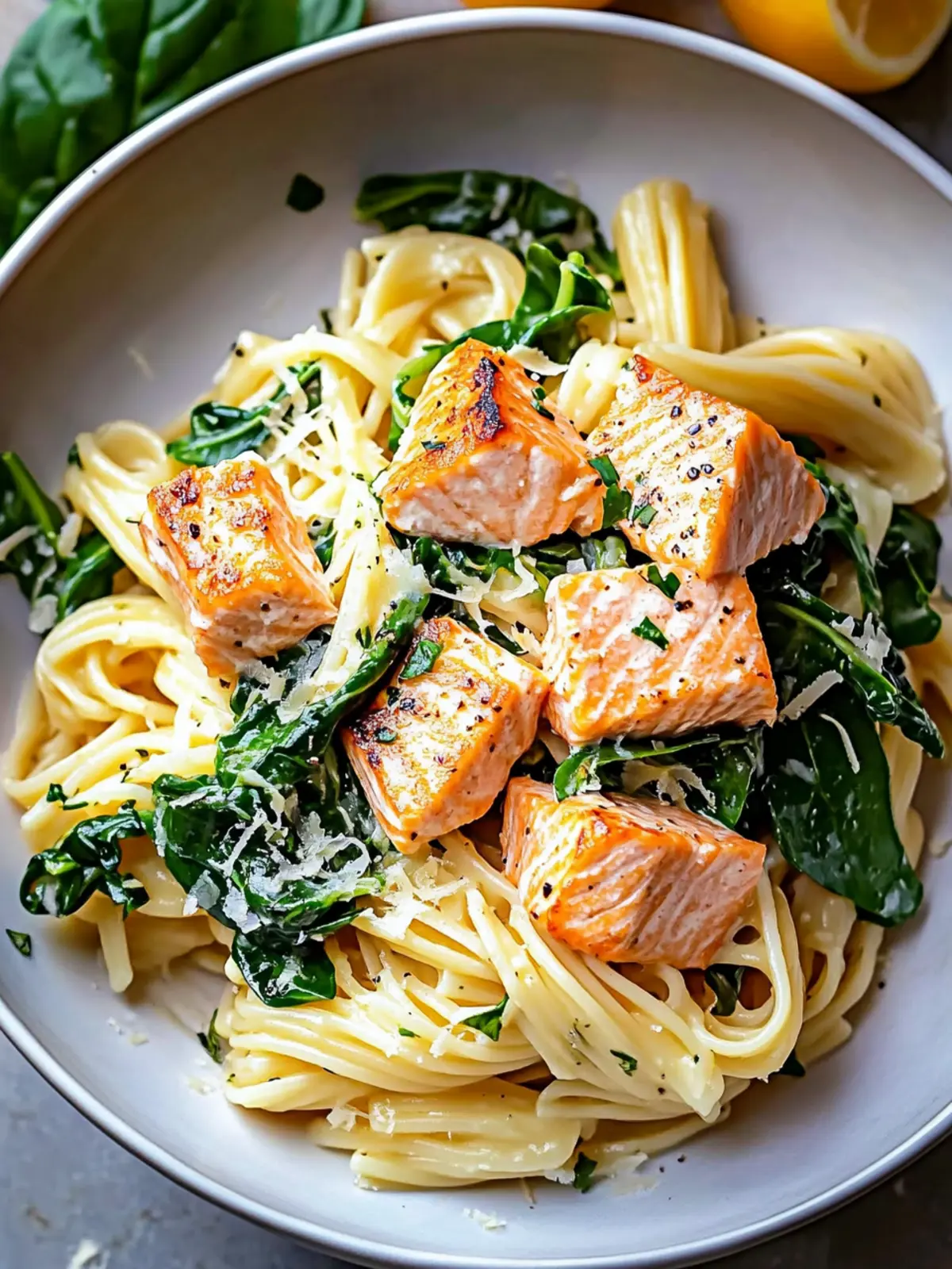 Delicious Salmon Spinach Pasta for Easy Weeknight Dinners