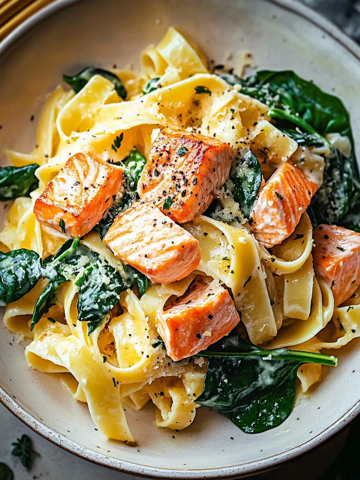 Delicious Salmon Spinach Pasta for Easy Weeknight Dinners