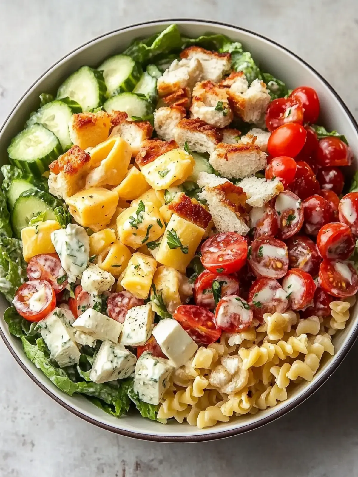 Easy Cobb Pasta Salad: A Creamy and Delicious Delight