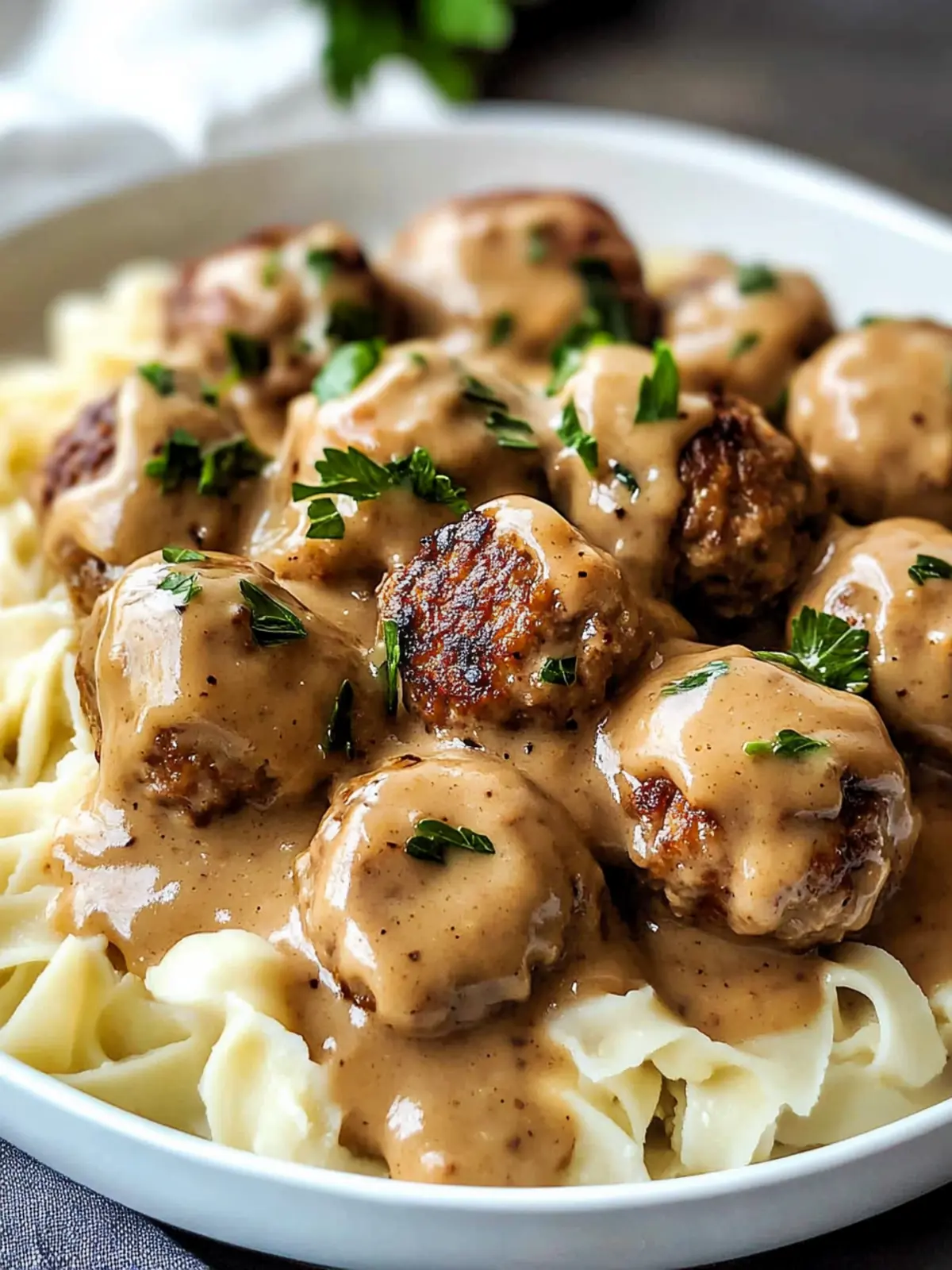Irresistible Homemade Swedish Meatballs and Gravy Recipe